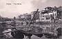 Ponte Molino nei primi del '900 con barche e reti. (Giancarlo Cantarella)